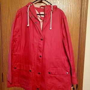 Gap Coral Rain Coat